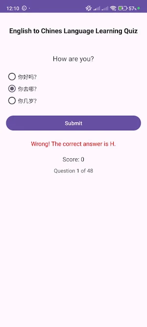 English to Chinese learning Screenshot 2