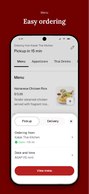 Katak Thai Kitchen Screenshot 2
