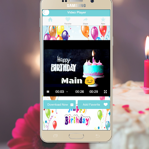 Birthday Video Status Screenshot 1