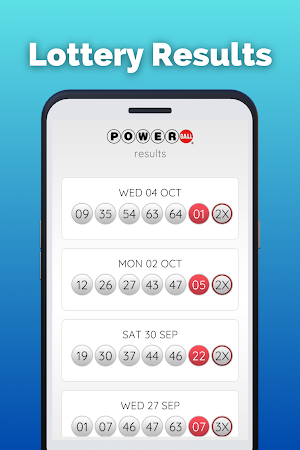 Powerball Results Screenshot 1