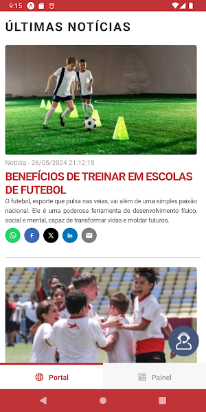 Escola Flamengo Screenshot 2