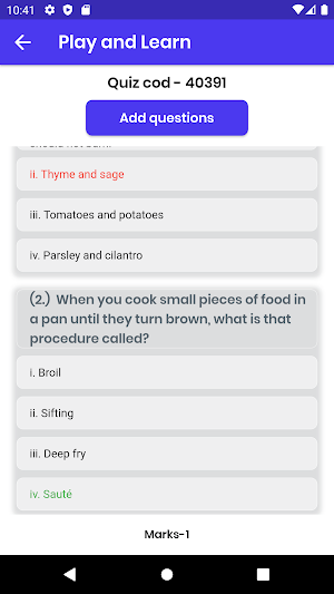 Make Quiz and Share Screenshot 1