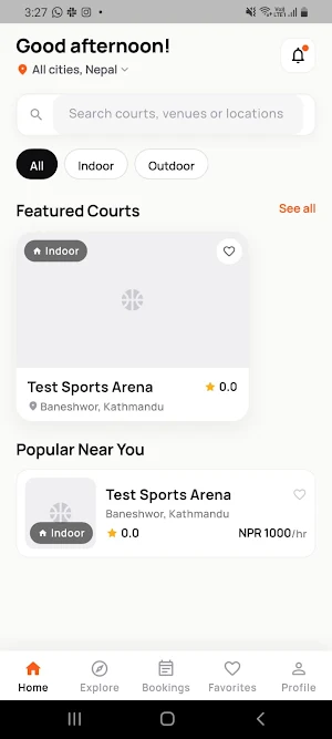 And1Nepal: Basketball Courts Screenshot 1