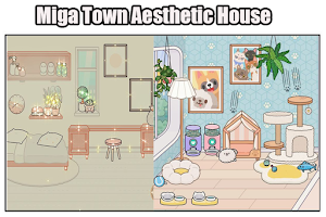 Miga Town Aesthetic House Screenshot 0