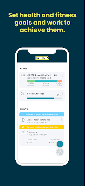 PRSNL Training Screenshot 3