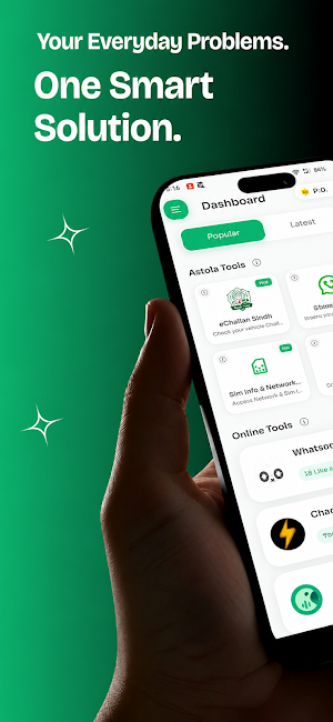 Astola: Sim Info & E-Challan Screenshot 0