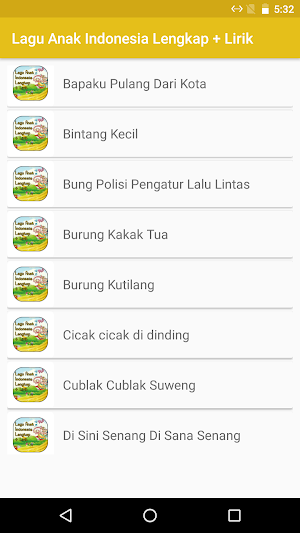 Lagu Anak Indonesia Lengkap Screenshot 1