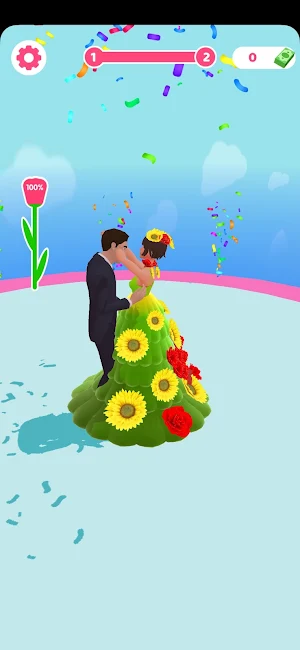 Flower Dress Run Screenshot 2