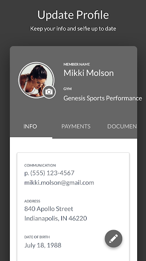 Genesis Sports Performance Screenshot 2