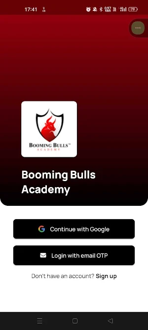 Booming Bulls Academy Screenshot 0