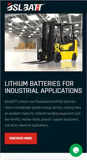 Lithium Forklift Battery Screenshot 3