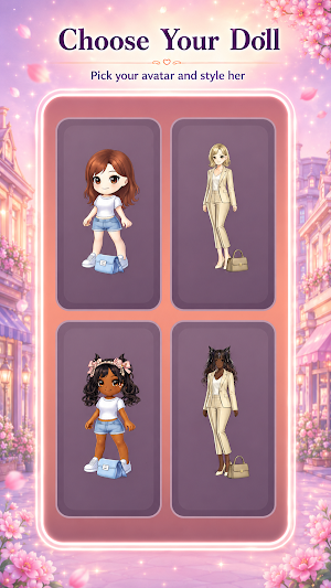 Doll City: Puzzle & Dress Up Screenshot 2