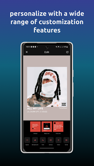 Tune Text Screenshot 1