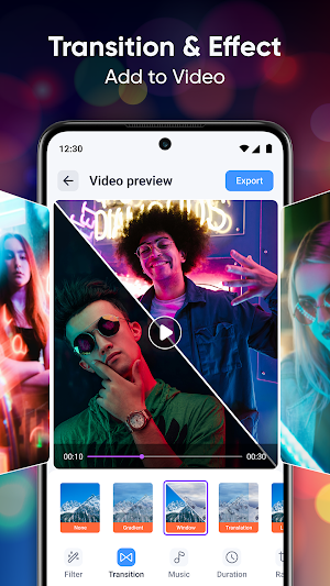 AI Video Maker: Photo & Music Screenshot 0