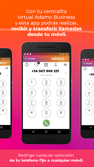 Adamo Softphone Screenshot 2