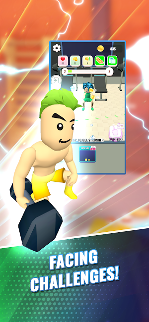 Gym Hero Clicker Muscle Up Screenshot 1