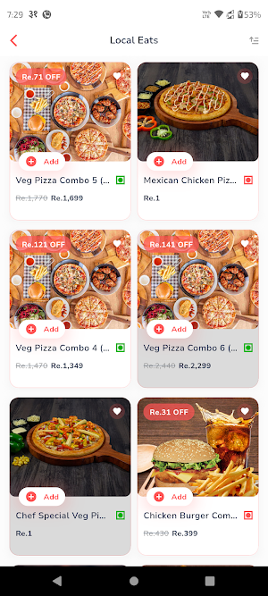Laziz Pizza Nepal Screenshot 2