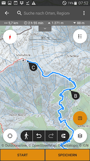 alpenvereinaktiv Screenshot 3