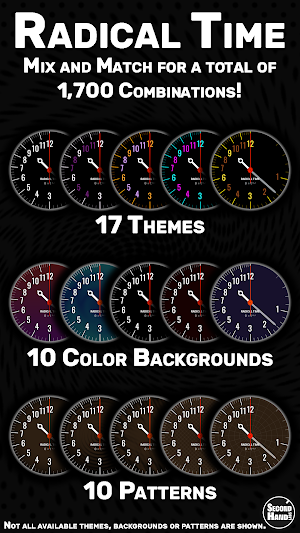 SHL Radical Time Watch Face Screenshot 2