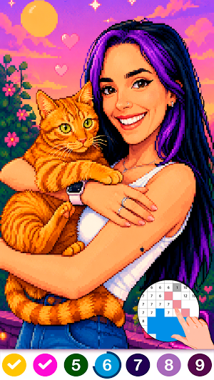 Lyna Juegos Colorear Screenshot 1