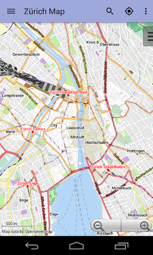 Zurich Offline City Map Lite Screenshot 0