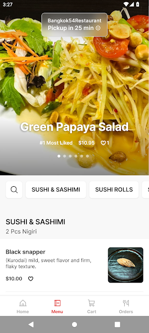 Bangkok 54 Restaurant Screenshot 1