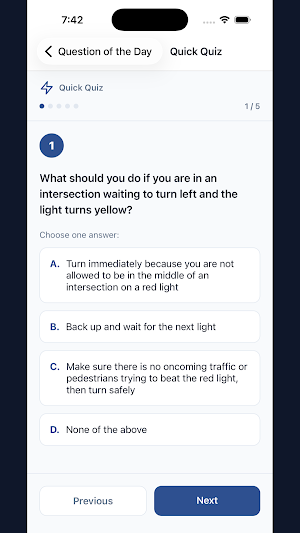 Nunavut Driving Test Prep Screenshot 1