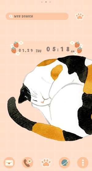 Cat Naps Theme +HOME Screenshot 0