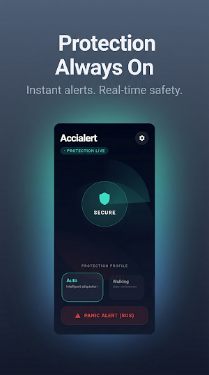 AcciAlert – Safety & Emergency Screenshot 1