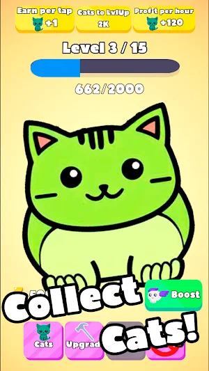 Cats Clicker – Meow Kitty Game Screenshot 2