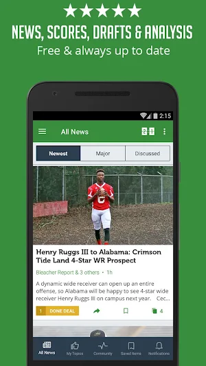 College Football News & Rumors Screenshot 0