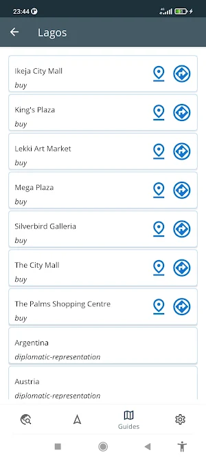 Lagos Nigeria Offline Map Screenshot 3
