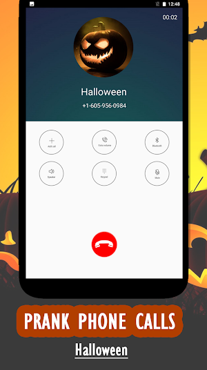 Halloween Prank calling Screenshot 1