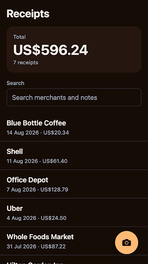 FleetLog: Gig Driver Mileage Screenshot 0