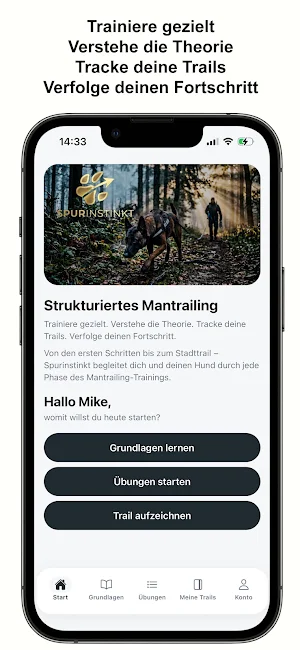 Mantrailing Spurinstinkt Screenshot 0