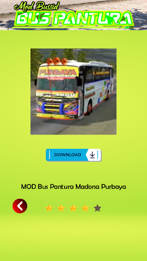 Mod Bussid Bus Pantura Screenshot 3