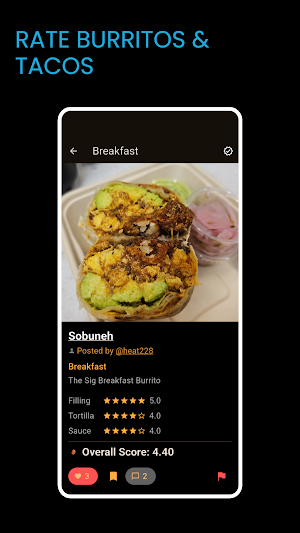 Burrimo: Find Burritos & Tacos Screenshot 2