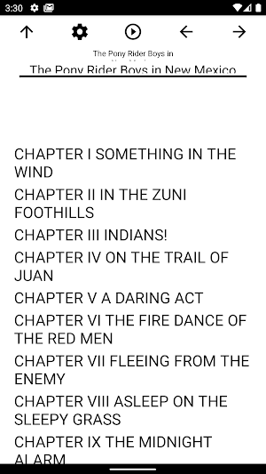 Book, The Pony Rider Boys in N Screenshot 0