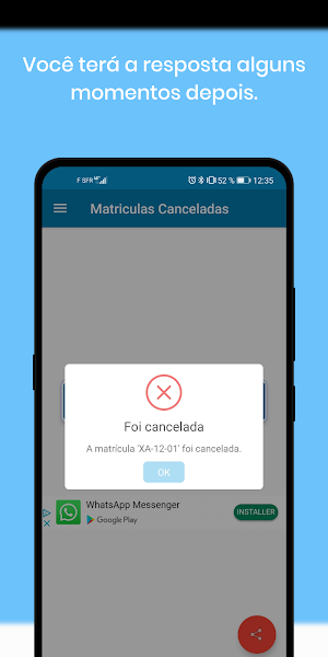 Matriculas Canceladas Portugal Screenshot 3
