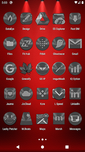 Greyscale Icon Pack Screenshot 3