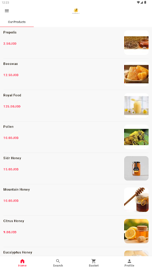 Golden Bee Honey Screenshot 0