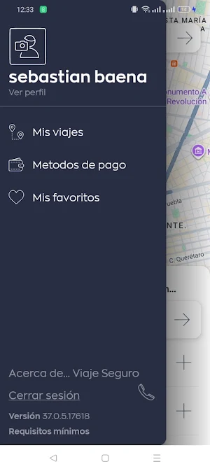 Viaje Seguro Screenshot 2