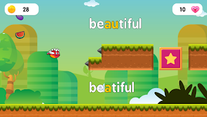 Spelling Bee: Flappy Bee Screenshot 2