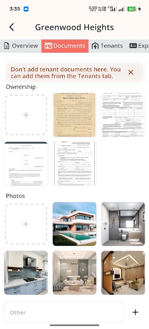 My Tenant: Property Management Screenshot 3
