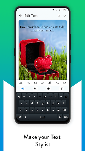 Write Spanish Text on photo Screenshot 3
