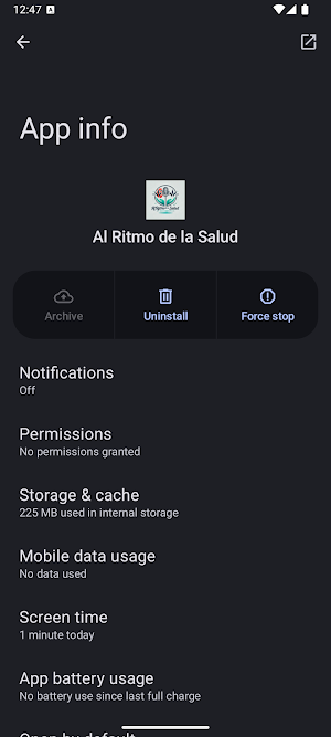 Al Ritmo de la Salud Screenshot 2