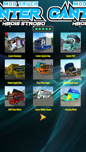 Mod Truck Canter Mbois Strobo Screenshot 2