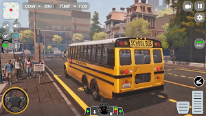 City School Bus Transport Game Screenshot 1