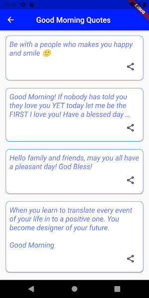 Good Morning Status  messages Screenshot 2