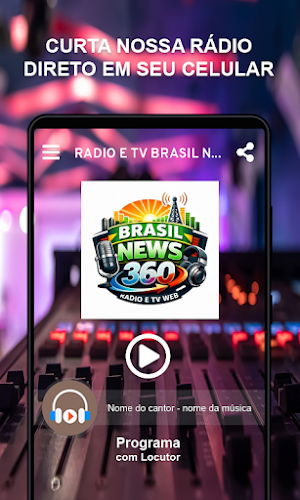 Radio e Tv Brasil News 360 Screenshot 1